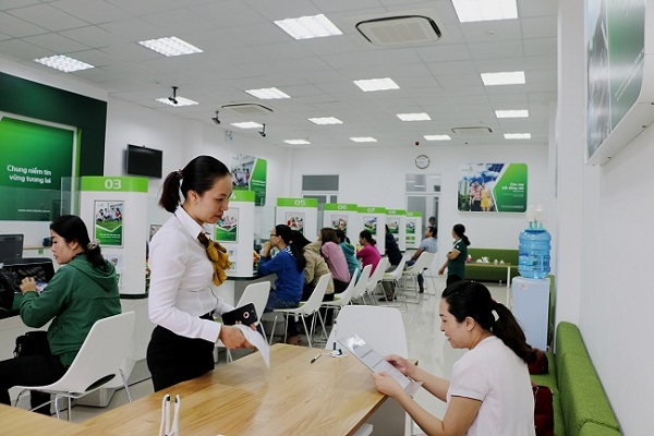 Giao dịch ngân hàng Vietcombank với các ngân hàng liên kết