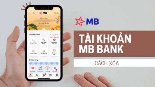 Cách xóa tài khoản MB Bank online