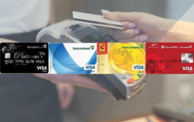 Các loại thẻ Visa Vietcombank
