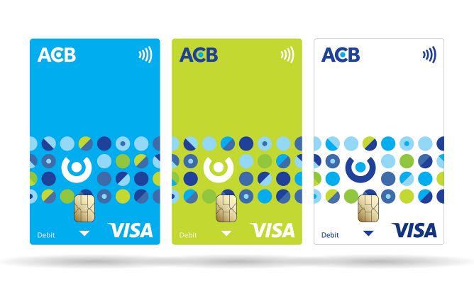 Các loại thẻ Visa ACB