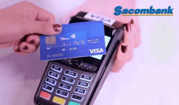 Tiện ích thẻ Visa Sacombank